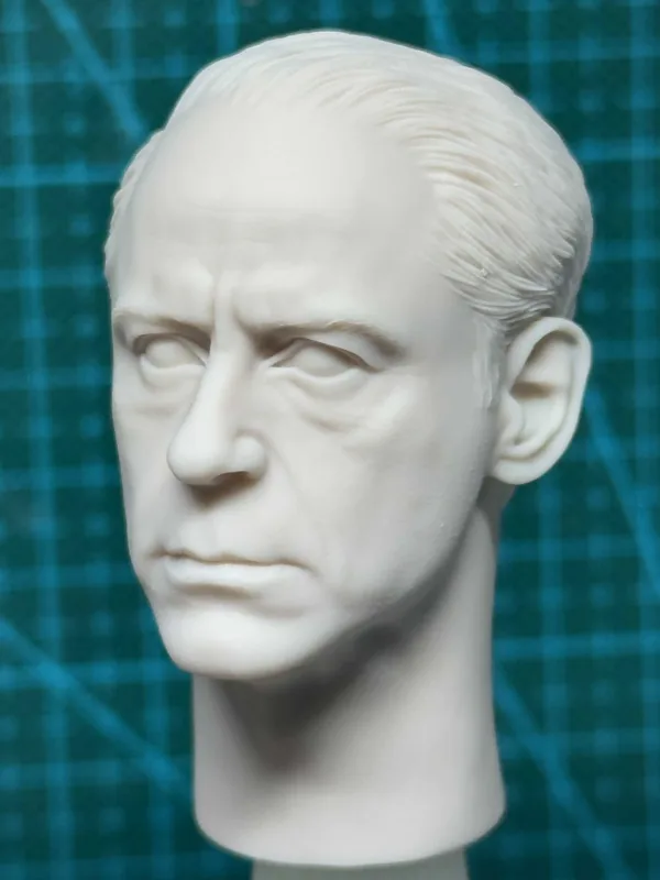 Tony Stark Ironman - 1/6 Scale Unpainted Action Figure Head Sculpt