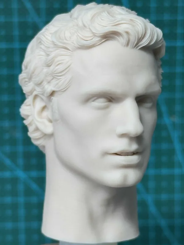 主图_002 Henry Cavill Superman - 1/6 Scale Unpainted Action Figure Head Sculpt