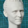 主图_002 Tom Hiddleston Loki - 1/6 Scale Unpainted Action Figure Head Sculpt