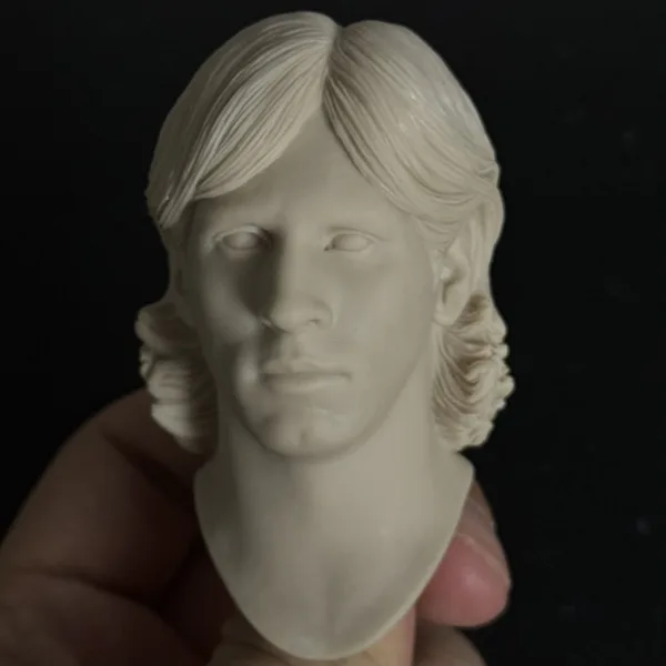 Lionel Messi - 1/6 Scale Unpainted Action Figure Head Sculpt