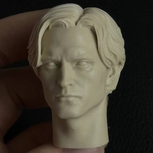 Robert Pattinson Batman - 1/6 Scale Unpainted Action Figure Head Sculpt