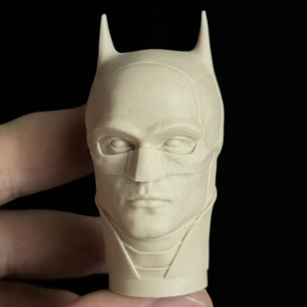 Robert Pattinson Batman - 1/6 Scale Unpainted Action Figure Head Sculpt