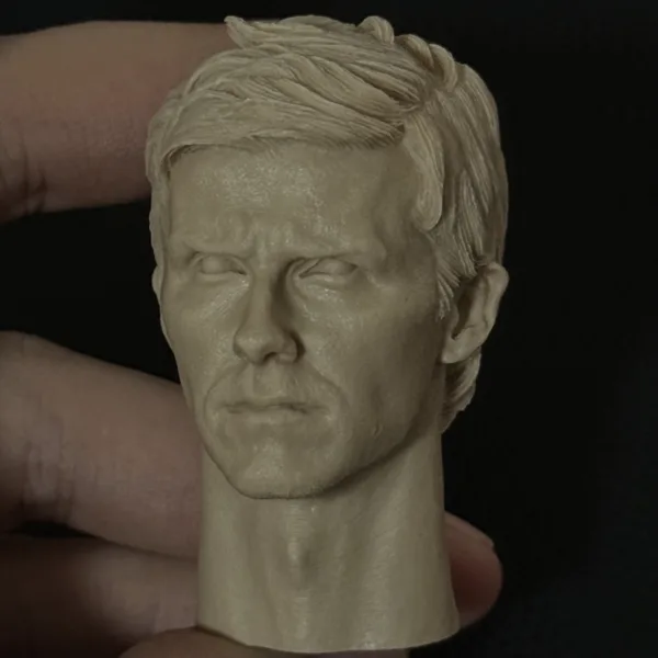 David Beckham - 1/6 Scale Unpainted Action Figure Head Sculpt