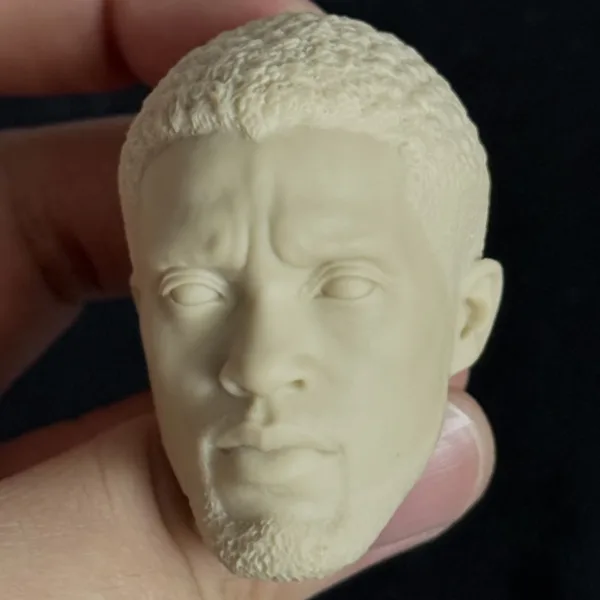 Black Panther - 1/6 Scale Unpainted Action Figure Head Sculpt