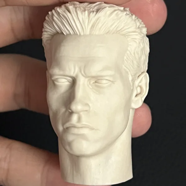 Arnold Schwarzenegger - 1/6 Scale Unpainted Action Figure Head Sculpt