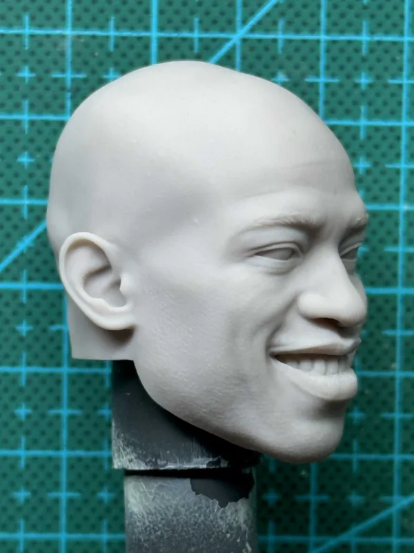 NBA Vince Carter - 1/6 Scale Unpainted Action Figure Head Sculpt