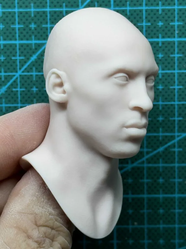 Kobe Bryant - 1/6 Scale Unpainted Action Figure Head Sculpt