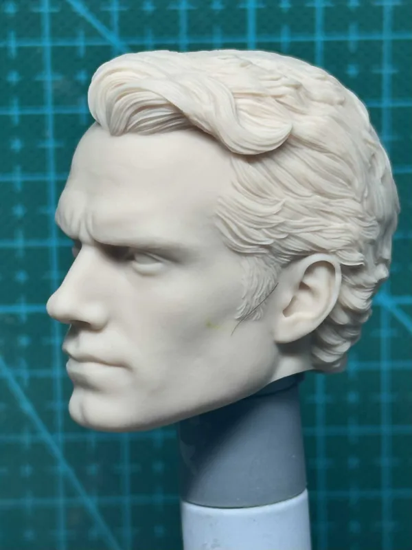 主图_003 Henry Cavill Superman - 1/6 Scale Unpainted Action Figure Head Sculpt