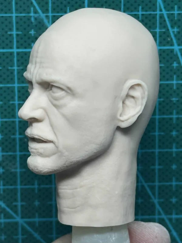 Tony Stark Ironman - 1/6 Scale Unpainted Action Figure Head Sculpt