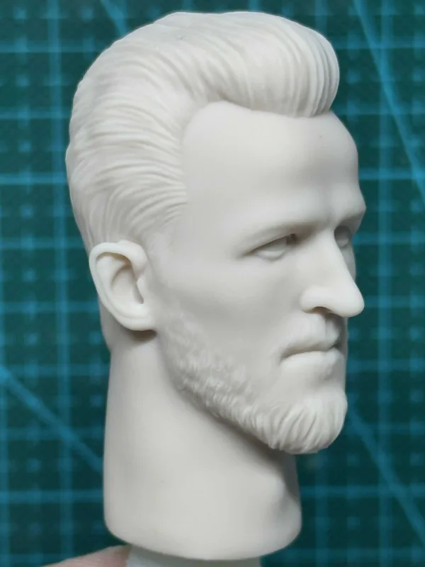 Harry Kane - 1/6 Scale Unpainted Action Figure Head Sculpt