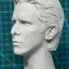 Christian Bale Batman - 1/6 Scale Unpainted Action Figure Head Sculpt