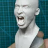Kobe Bryant - 1/6 Scale Unpainted Action Figure Head Sculpt