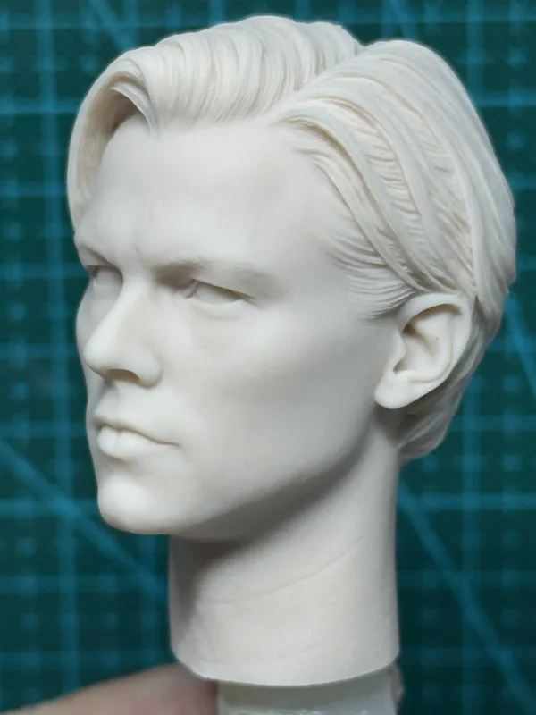 Leonardo DiCaprio - 1/6 Scale Unpainted Action Figure Head Sculpt