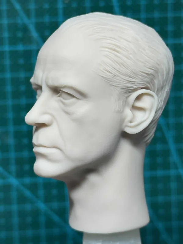 Tony Stark Ironman - 1/6 Scale Unpainted Action Figure Head Sculpt