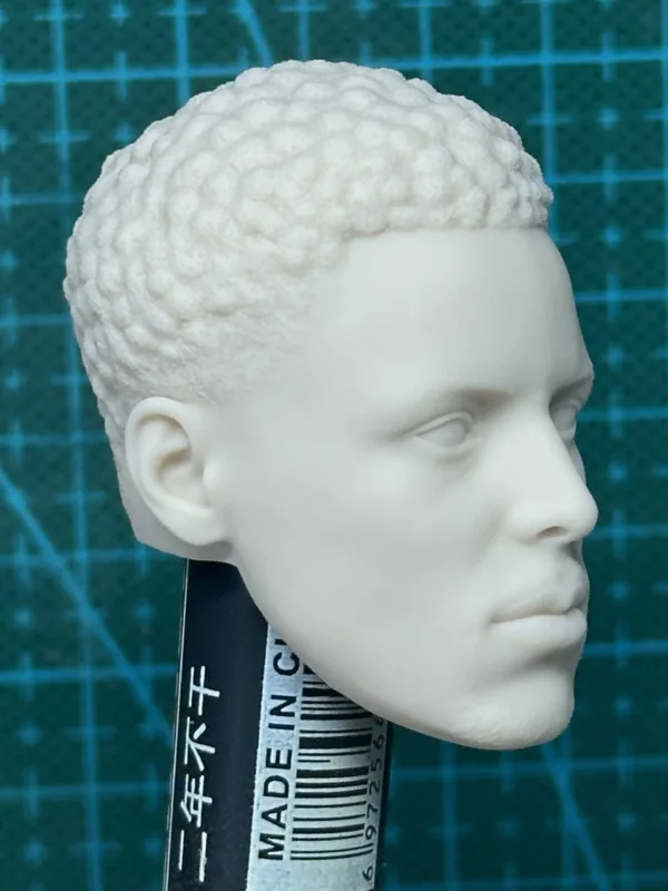 NBA Stephen Curry - 1/6 Scale Unpainted Action Figure Head Sculpt