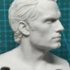 Henry Cavill Superman - 1/6 Scale Unpainted Action Figure Head Sculpt