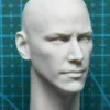 Keanu Reeves - 1/6 Scale Unpainted Action Figure Head Sculpt