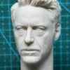 Tony Stark Ironman - 1/6 Scale Unpainted Action Figure Head Sculpt