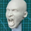 Kobe Bryant - 1/6 Scale Unpainted Action Figure Head Sculpt