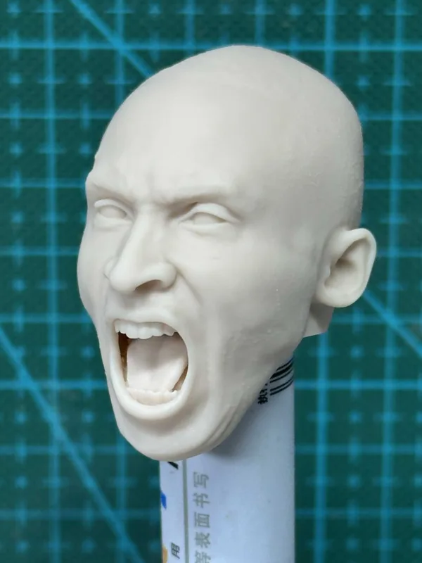 Kobe Bryant - 1/6 Scale Unpainted Action Figure Head Sculpt