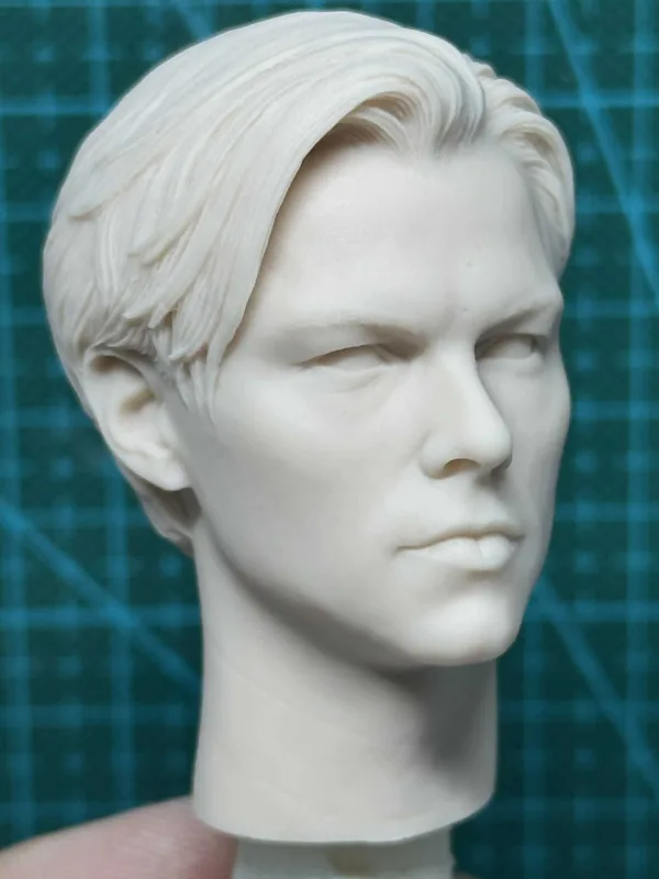 Leonardo DiCaprio - 1/6 Scale Unpainted Action Figure Head Sculpt
