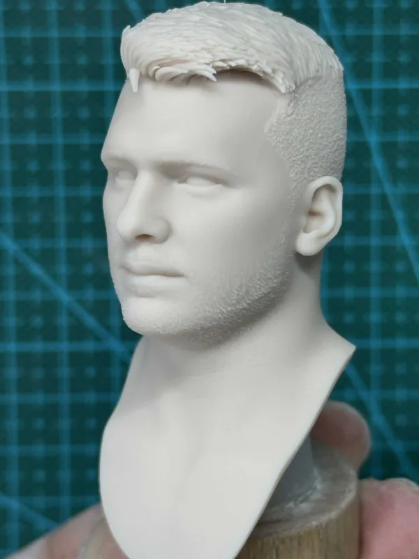 NBA Luka Dončić - 1/6 Scale Unpainted Action Figure Head Sculpt