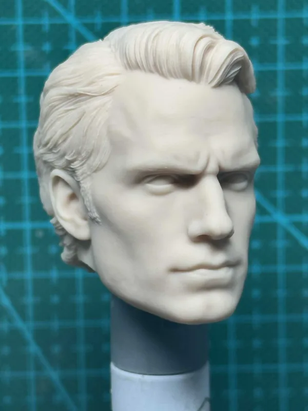 主图_004 Henry Cavill Superman - 1/6 Scale Unpainted Action Figure Head Sculpt