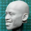 NBA Vince Carter - 1/6 Scale Unpainted Action Figure Head Sculpt