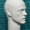 Tony Stark Ironman - 1/6 Scale Unpainted Action Figure Head Sculpt