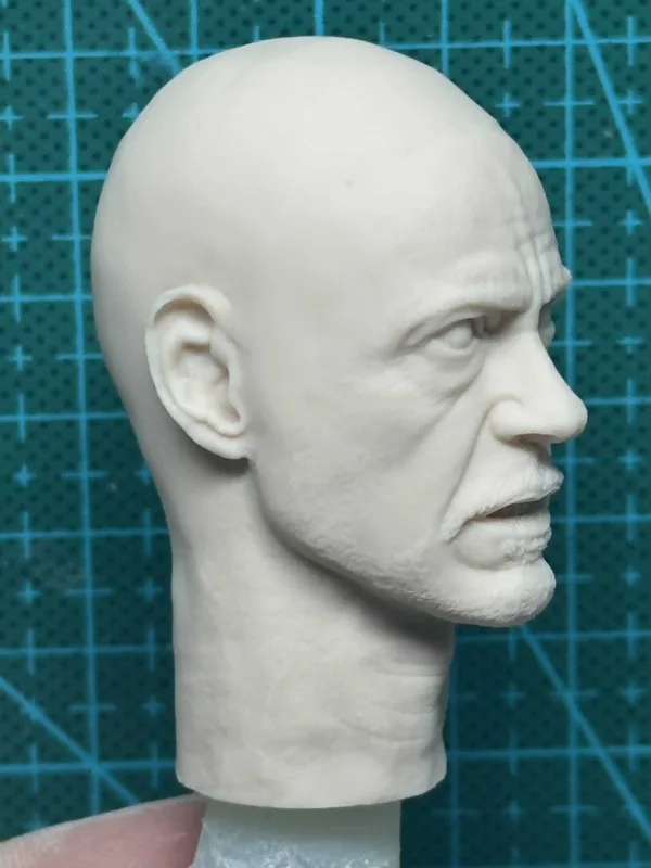 Tony Stark Ironman - 1/6 Scale Unpainted Action Figure Head Sculpt