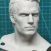 Henry Cavill Superman - 1/6 Scale Unpainted Action Figure Head Sculpt