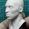 Kobe Bryant - 1/6 Scale Unpainted Action Figure Head Sculpt
