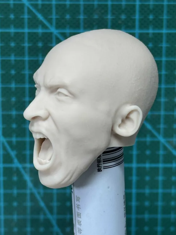 Kobe Bryant - 1/6 Scale Unpainted Action Figure Head Sculpt