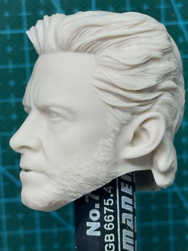 主图_005 Wolverine - 1/6 Scale Unpainted Action Figure Head Sculpt
