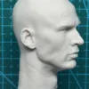 Captain America - 1/6 Scale Unpainted Action Figure Head Sculpt