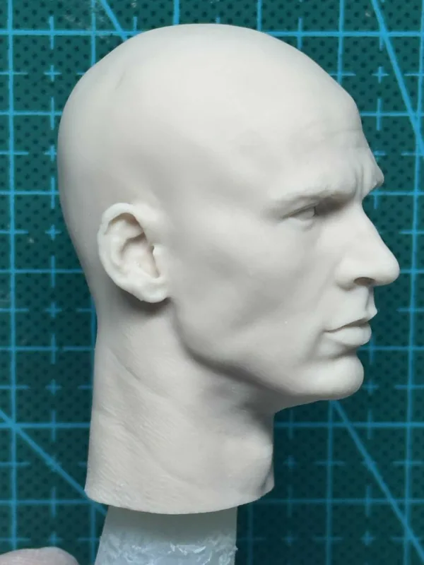 Captain America - 1/6 Scale Unpainted Action Figure Head Sculpt