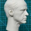 Tony Stark Ironman - 1/6 Scale Unpainted Action Figure Head Sculpt
