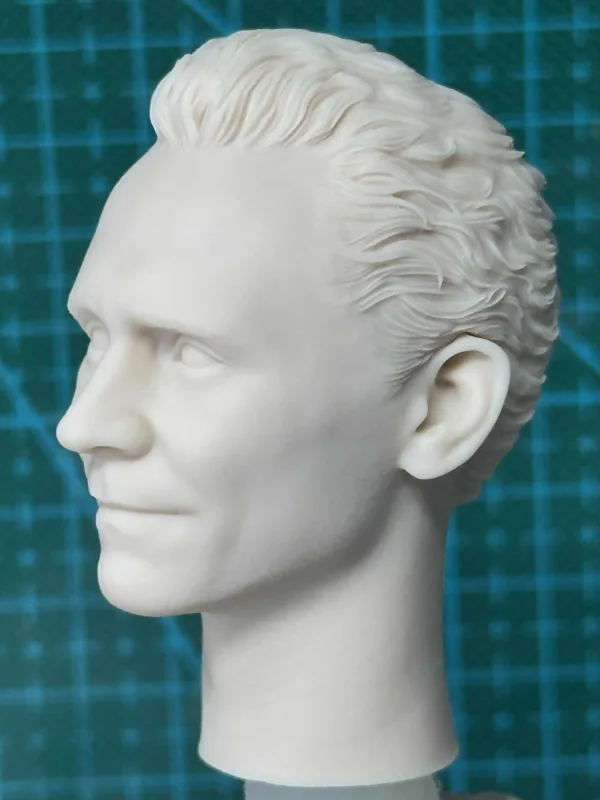 主图_005 Tom Hiddleston Loki - 1/6 Scale Unpainted Action Figure Head Sculpt