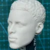 NBA Stephen Curry - 1/6 Scale Unpainted Action Figure Head Sculpt