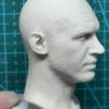 Tom Hardy Venom - 1/6 Scale Unpainted Action Figure Head Sculpt