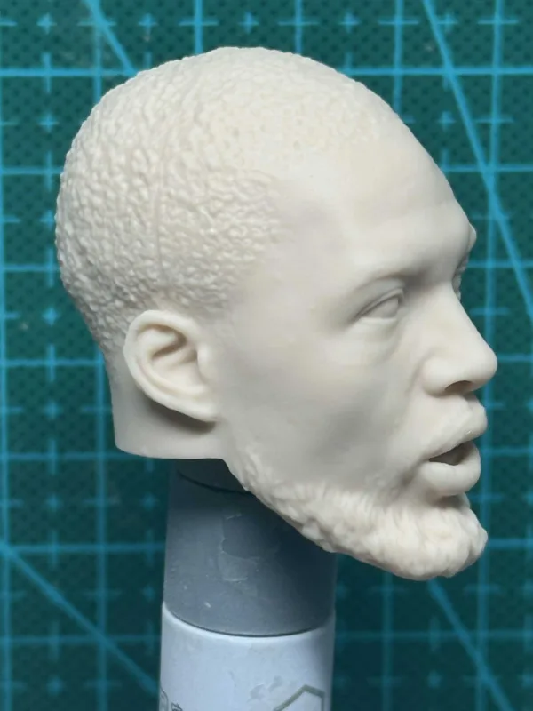 主图_005 NBA Damian Lillard - 1/6 Scale Unpainted Action Figure Head Sculpt