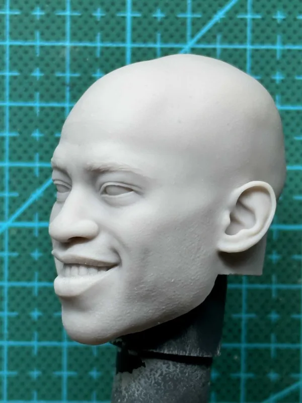 NBA Vince Carter - 1/6 Scale Unpainted Action Figure Head Sculpt