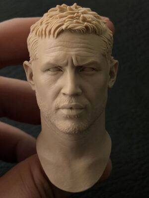 Tom Hardy Venom - 1/6 Scale Unpainted Action Figure Head Sculpt