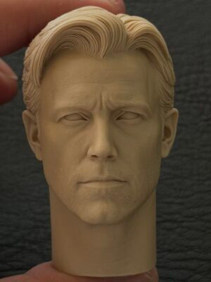 Ben Affleck Batman - 1/6 Scale Unpainted Action Figure Head Sculpt