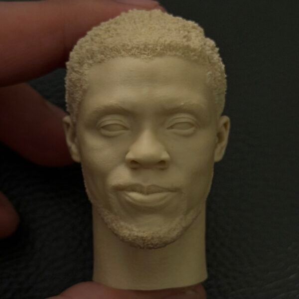 Black Panther - 1/6 Scale Unpainted Action Figure Head Sculpt