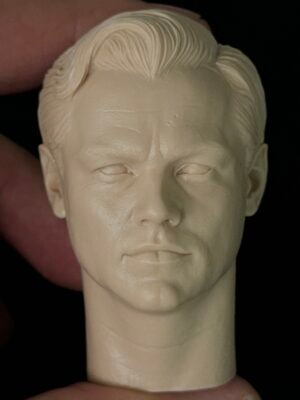 Leonardo DiCaprio - 1/6 Scale Unpainted Action Figure Head Sculpt