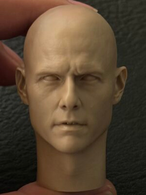 Tom Cruise - 1/6 Scale Unpainted Action Figure Head Sculpt