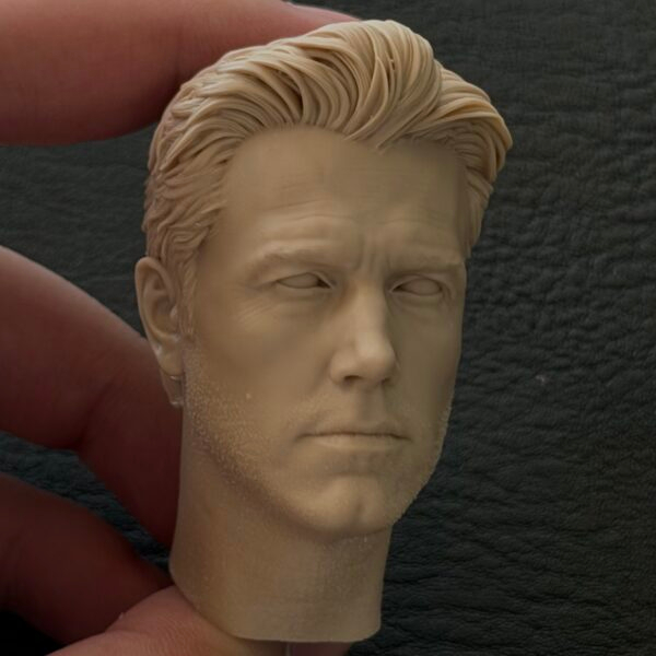 Ben Affleck Batman - 1/6 Scale Unpainted Action Figure Head Sculpt