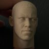 Denzel Washington - 1/6 Scale Unpainted Action Figure Head Sculpt