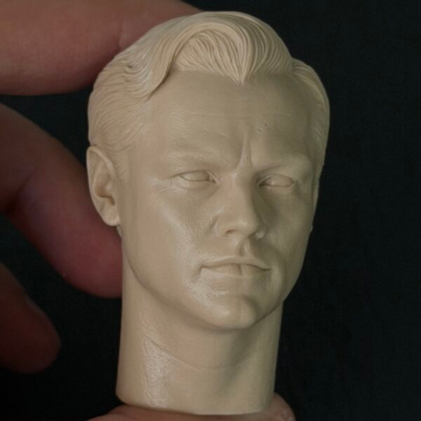 Leonardo DiCaprio - 1/6 Scale Unpainted Action Figure Head Sculpt